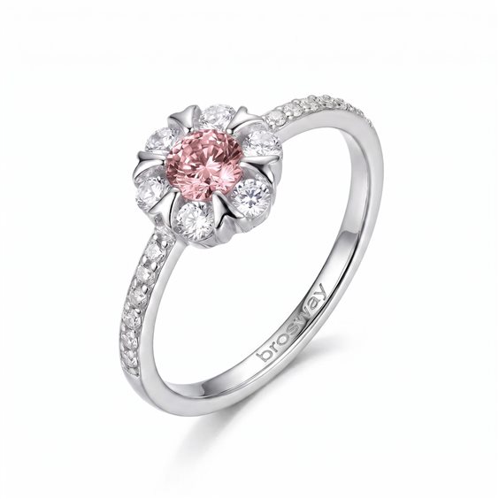 Anello Brosway Donna FANCY - TENDER PINK in Argento FTP31 - FTP31
